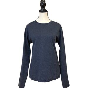 The Kooples Dark Blue Grey Long Sleeve Top (M)